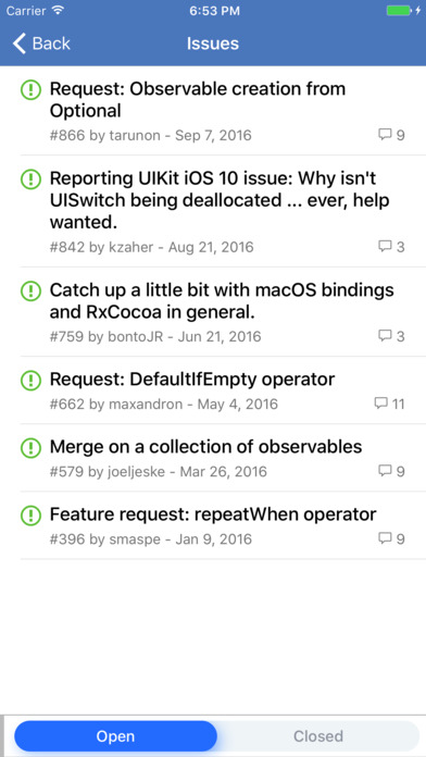 Octogit for GitHub screenshot 4