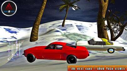 Stunt Car : Snow Racing Free screenshot 3