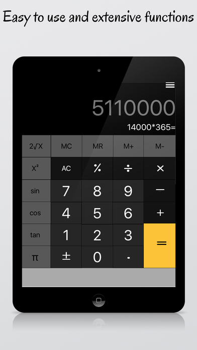 Calculator Pro For iPad Free screenshot 3