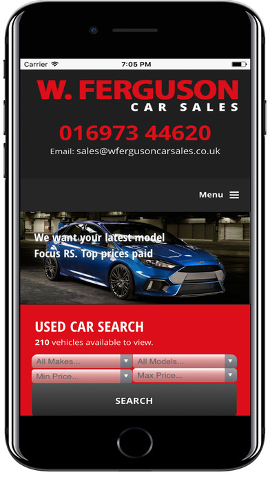 W Ferguson Car Sales - RS & ST Specalists, Wigton screenshot 3