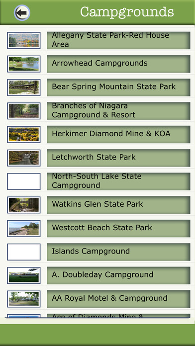 New York Camping And National Parks screenshot 2