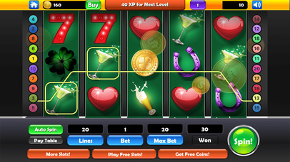 Slots - Irish Lucky Golden Rainbow Slots screenshot 2