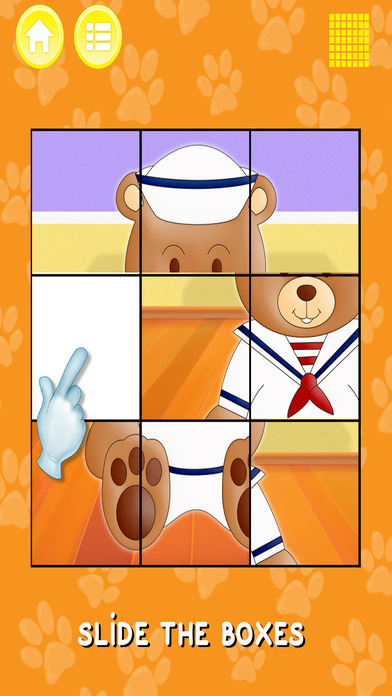 Teddy Slide Puzzle For Kids Pro screenshot 3