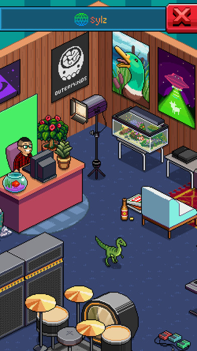 Screenshots of PewDiePie's Tuber Simulator for iPhone