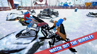 Snowmobile Crazy Crash Derby 3D Screenshot on iOS