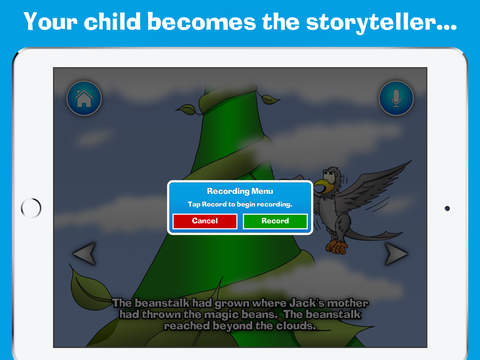 Jack and the Beanstalk Lite by Read & Record screenshot 3
