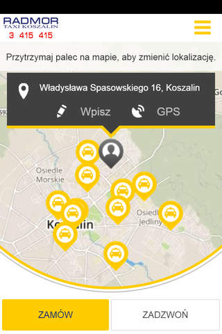 Radmor Taxi Koszalin screenshot 2