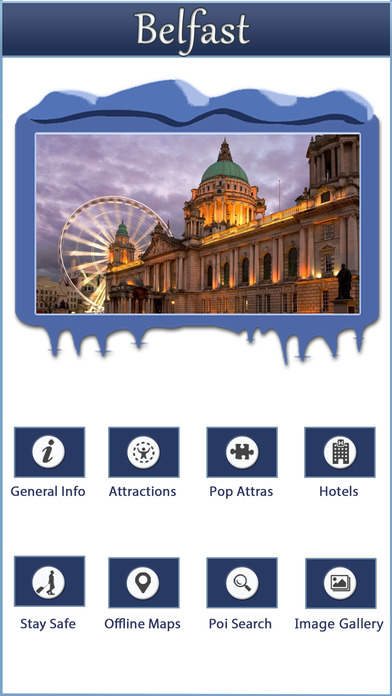 Belfast Offline City Travel Guide screenshot 2