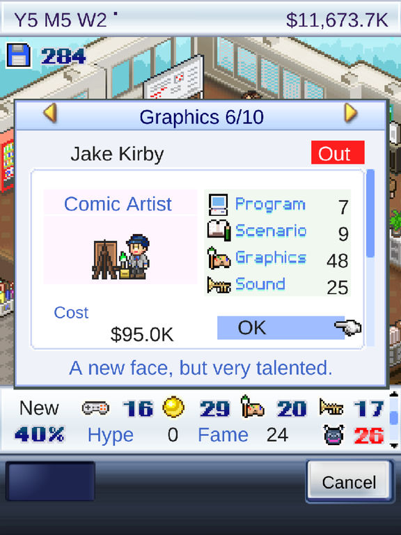 Game Dev Story Lite screenshot 7