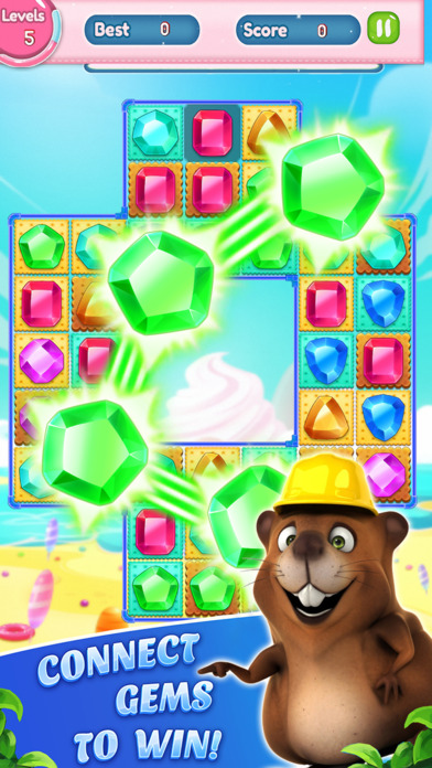 Diamonds classic - Jewels game screenshot 3