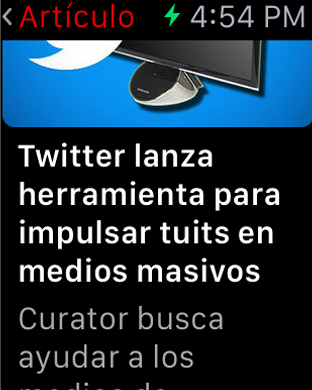 Captura de pantalla del iPhone 2