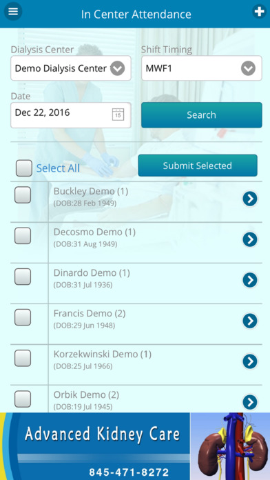 Dialysis Monthly Visit Tracker screenshot 4