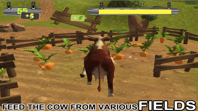Farm Animal Cow Endless Race screenshot 4