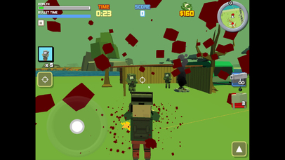 Blocky War - Cube City Defense screenshot 4
