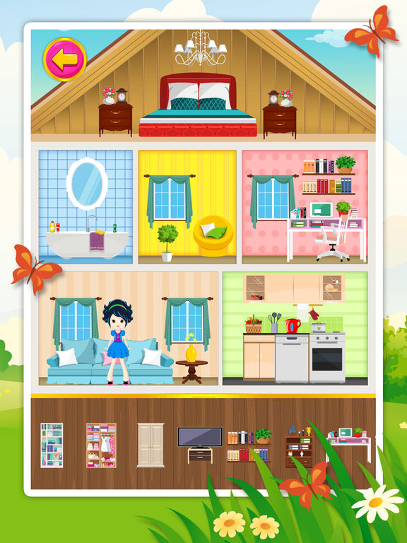 Doll House Decorating 2: Free Game for Children Review and Discussion