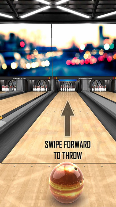 Strike 3D Bowling 2017 Free Edition screenshot 2