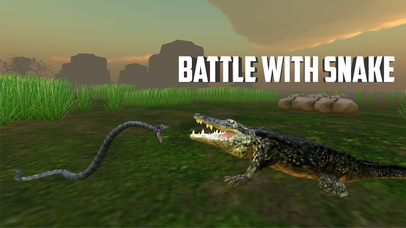 Wild Angry Crocodile Simulator 3D screenshot 4
