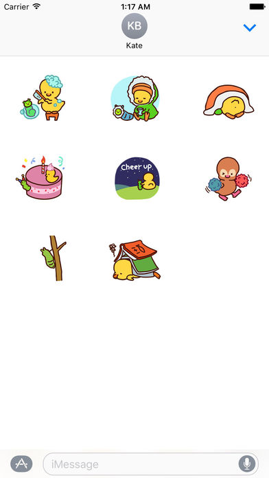 Cute Duckling Stickers screenshot 3