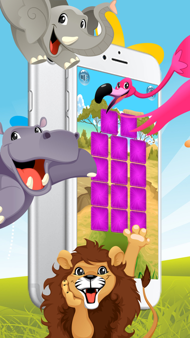 Zoo and animal Matching memories Games for kids screenshot 3