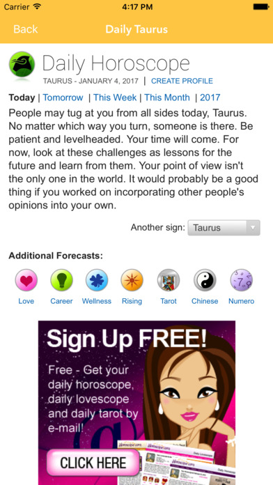 Daily horoscope - Astrology and tarot reading screenshot 3