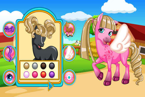 Horse Makeover Hair Salon 2 screenshot 3