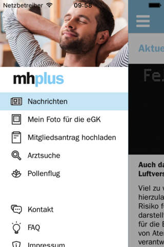 mhplus Krankenkasse screenshot 3
