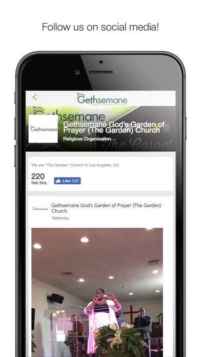 Gethsemane Garden Church screenshot 2