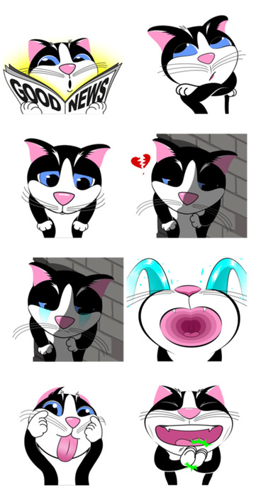 Good Kitten Stickers 2 screenshot 3