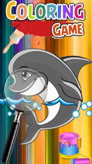 Paint Dolphins Kids Smart Version screenshot 3