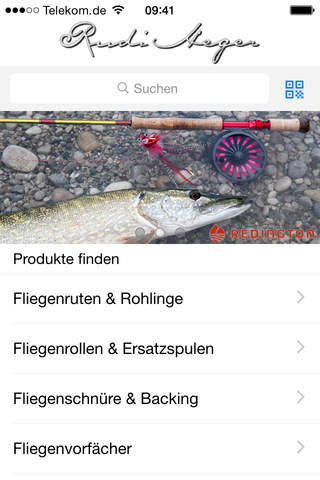 Rudi Heger Fliegenfischen Shop screenshot 2