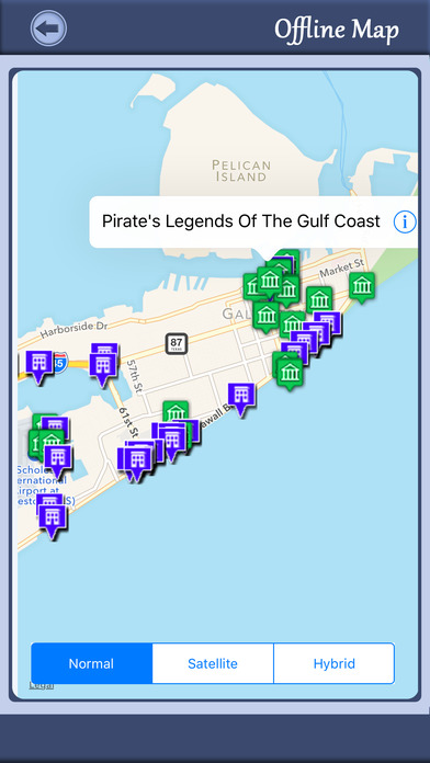 Galveston Island Offline Map Guide screenshot 4