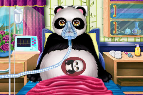 Panda Mommy's Newborn Baby screenshot 2