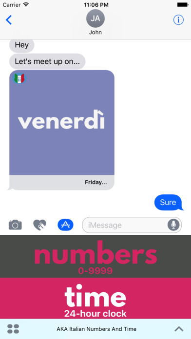 AKA Italian Numbers & Time screenshot 2