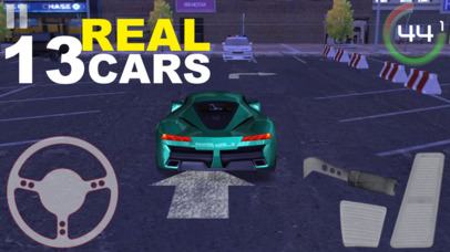Sport Car Parking Night City Driving Simulator screenshot 3
