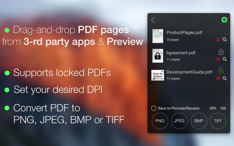Recasto - convert PDF to Images & Images to PDF! 앱스토어 스크린샷