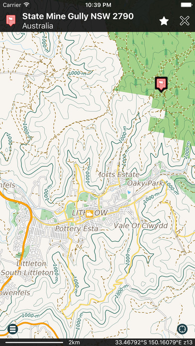 OZtopo | Offline Maps for 4WDing and Bushwalking screenshot 2