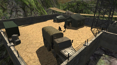 Highway Army Trucker Drive : Impossible Par-king screenshot 2