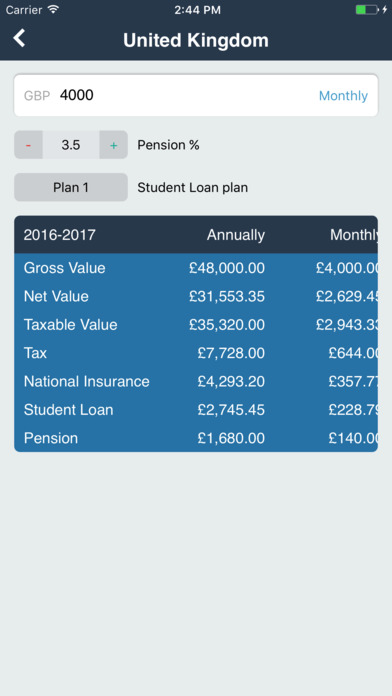 My Tax Calc screenshot 3