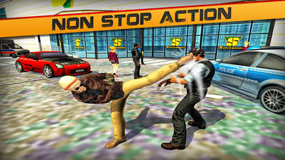 Supermarket Gangster Crime Run screenshot 2