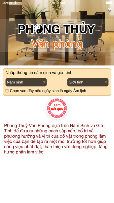 Phong Thuy Van Phong screenshot 2