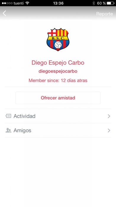 Captura de pantalla del iPhone 5