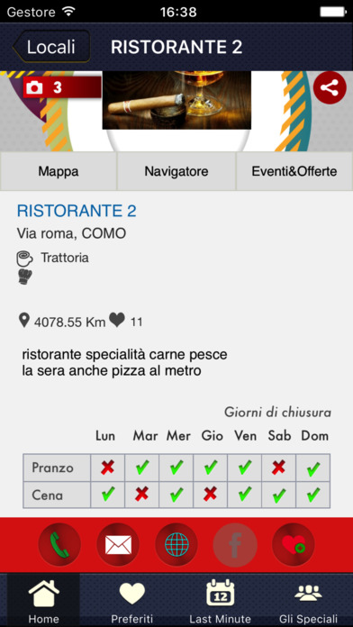 aperitivi & cene Como e Lecco screenshot 3