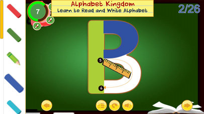 Alphabet kingdom-Learn to read and write alphabet screenshot 2