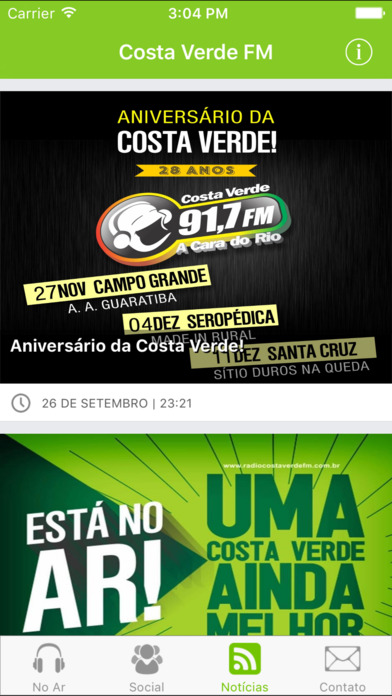 Costa Verde FM screenshot 3