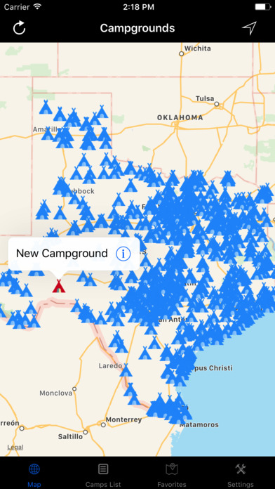 Texas – Campgrounds & RV Parks screenshot 3