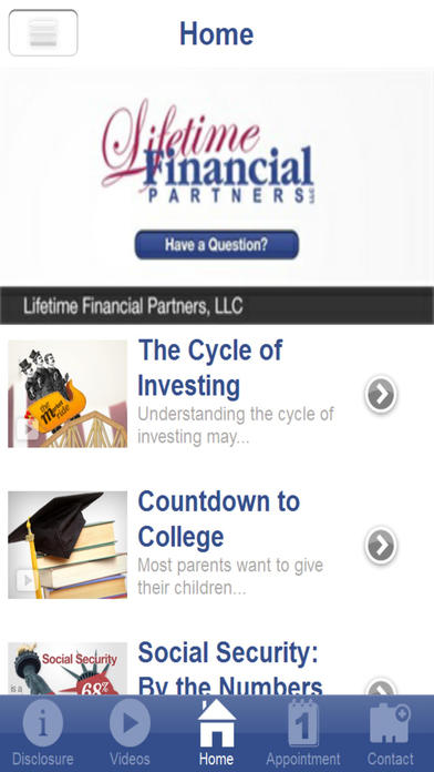 Lifetime Financial Partners, LLC. screenshot 2
