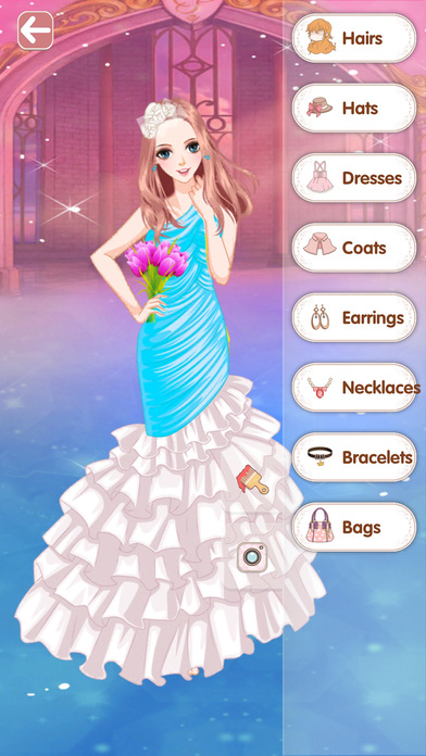 Fairy dress - Makeup plus girly games screenshot 4