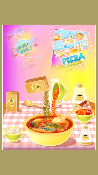 veg pizza maker- cooking and recipe chef game screenshot 3