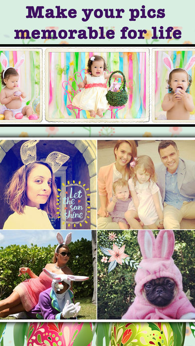 Easter Photo Collage Frames & Stickers screenshot 4