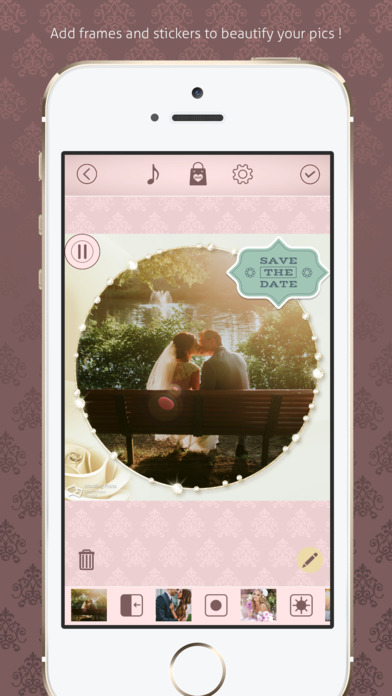 Wedding Photo Slide-Show Maker For Music Video screenshot 3